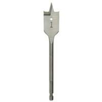 Flat Boring Bit, 7/16" Diameter, 1/4" Hex Shank, 6" Length Groupe Generik