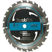 Carbide-Tipped Circular Framing Saw Blade, 8-1/4", 24 Teeth, Wood Use Groupe Generik
