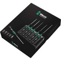 Micro Series Screwdriver Set with Rack, 6 Pcs. Groupe Generik