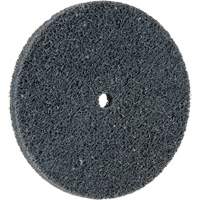 Meule homog&egrave;ne &agrave; faible densit&eacute; de s&eacute;rie 500 Standard Abrasives, 3" x 1/4", Arbre de 1/4", Grain de Fin, Carbure de silicium Groupe Generik