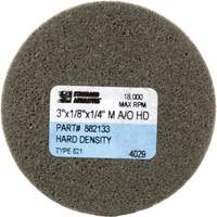 Disque unitaris&eacute; Standard Abrasives, 3" x 1/8", Arbre de 1/4", Grain de Moyen, Oxyde d'aluminium Groupe Generik