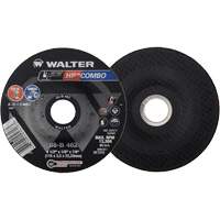 HP Combo Depressed Center Combination Wheel, 4-1/2" x 1/8", 7/8" Arbor, Type 27 Groupe Generik