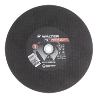 Meule &agrave; tronçonner rapide en acier inoxydable Portacut, 14" x 1/8", Arbre de 3/4", Type 1, Oxyde d'aluminium, 5400 Tr/min Groupe Generik
