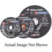 XCAVATOR Grinding Wheel, 4-1/2" x 1/4", 5/8"-11 Arbor, Zirconium, Type 27 Groupe Generik