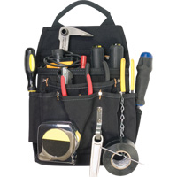 Porte-outils professionnels pour &eacute;lectricien, Porte-outil multiple, Polyester, 11 Poches Groupe Generik