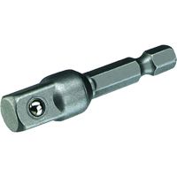 Socket Adapter, 1/4" Drive Size, 3/8" Male Size, Ball, 2" L Groupe Generik