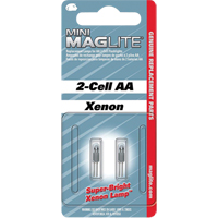 Ampoule de rechange pour lampe de poche Mini MagliteAAA &agrave; 2 piles Groupe Generik