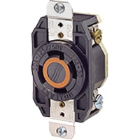 Single Flush 3-Pole 4-Wire Grounding Receptacle Groupe Generik