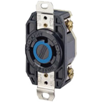 Single Flush 3-Pole 4-Wire Grounding Receptacle Groupe Generik
