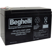 Sealed Lead Acid Batteries, 12 V, 7.2 Ah Groupe Generik