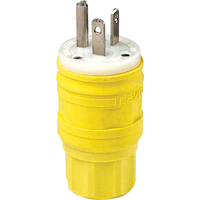 Pris &agrave; lames droites &eacute;tanche Wetguard, Plastique, 20 A, 250 V Groupe Generik