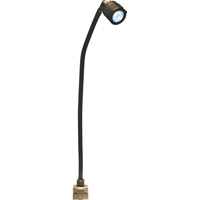 LS Series High-Output Flexible Light, 5 W, LED, 20" Neck, Black Groupe Generik
