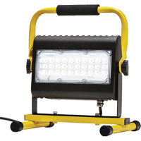 Flood Light, LED, 50 W, 4800 Lumens, Aluminum Housing Groupe Generik