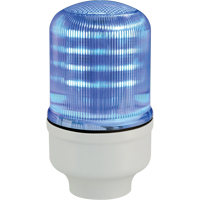 Streamline&reg; Modular Multifunctional LED Beacons, Continuous/Flashing/Rotating, Blue Groupe Generik