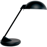 Desk Lamp, 100 W, Incandescent, Black Groupe Generik