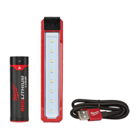 Projecteur de poche USB Rover, DEL, 445 lumens, 2 hres de fonctionnement, Bloc-pile Rechargeable, Plastique Groupe Generik