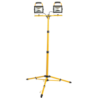Twin-Head Work Light, LED, 40 W, 4800 Lumens, Aluminum Housing Groupe Generik