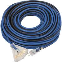 JLEC-12100 Contractor Grade Extension Cord, Indoor/Outdoor, SJTOW, 12 AWG, 15 A, 100' Groupe Generik