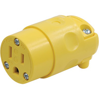 Replacement Connector, 5-15R, Plastic Groupe Generik