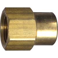 Reduced Pipe Coupling, Brass, 1/2" x 3/8" Groupe Generik