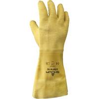 Gants pour usage g&eacute;n&eacute;ral 67NFW, 10/Grand, R&ecirc;vetement Latex de caoutchouc, Enveloppe en Coton Groupe Generik